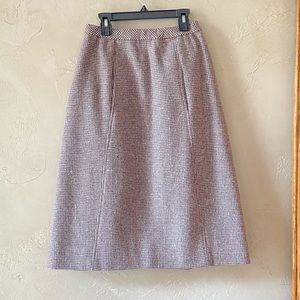 Vintage Wilroy Tweed A-line Skirt